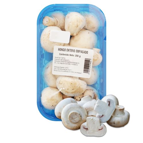 Hongos enteros empacado - 250 g
