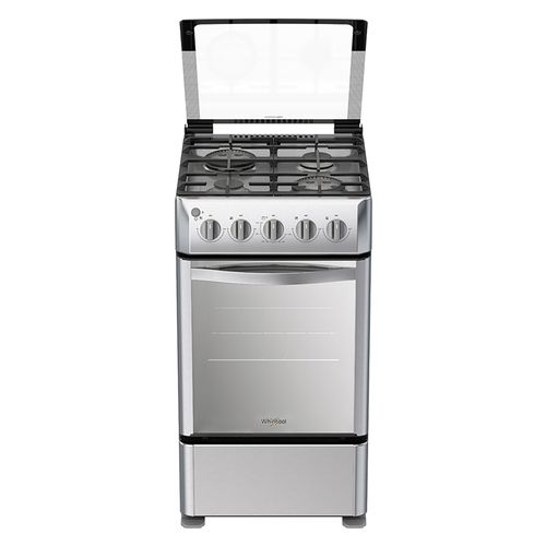 Cocina de gas Whirlpool silver 4 quemadores 20 Pulgadas