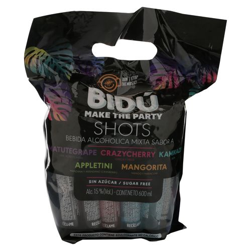 Bidu 20 Shots 15 Alc 600ml