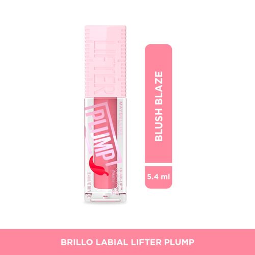 Brillo Labial Maybelline NY Lifter Gloss Plump Blush Blaze - 5.4 ml