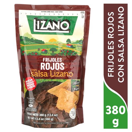 Frijol Lizano rojo molido - 380 g