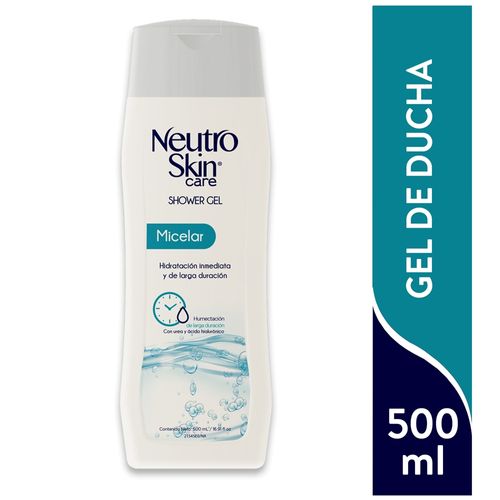 Jabón Neutroskin Shower Gel Care Micelar - 500ml
