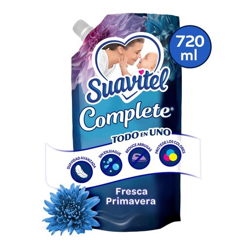 Suavizante de Telas Suavitel Complete Fresca Primavera - 720 ml