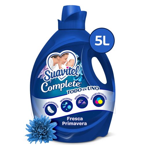 Suavizante de Telas Suavitel Complete Fresca Primavera - 5 L
