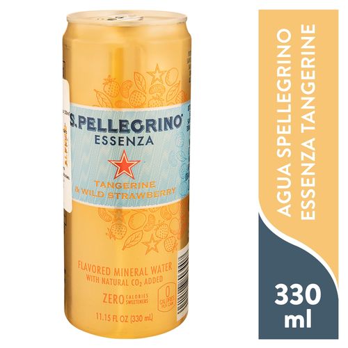Agua Spellegrino Essenza Tangerine 330Ml