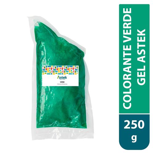 Colorante Verde Gel Astek 250 Ea
