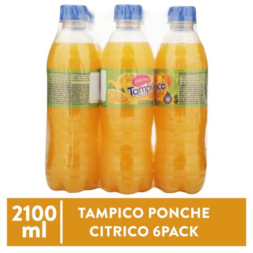 Tampicoponchecitric350ml 6pack 2100 Ml