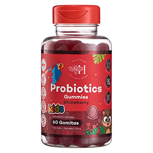 Probioticos Healthical Gomitas Kids 60u