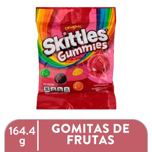 Gomitas Skittles sabor original - 164 g