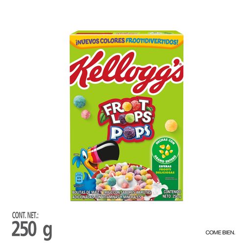 Cereal Kelloggs Froot Loops Pops - 250 g