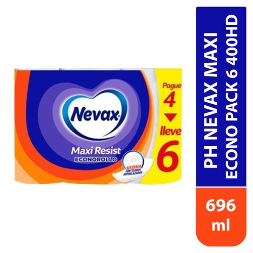 Papel Higiénico Nevax económico - 400 hojas