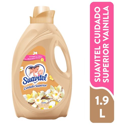 Suavizante De Telas Suavitel Cuidado Superior Vainilla - 1.9Lt