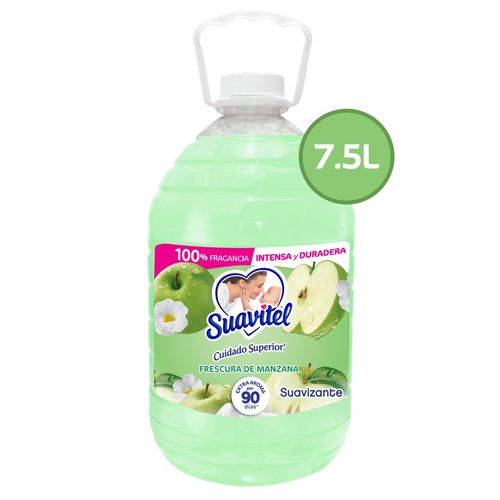 Suavizante Suavitel cuidado superior manzana - 7500 ml