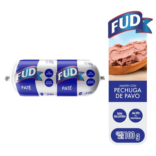 Paté Fud de pechuga de pavo -  100 g