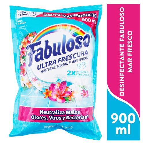 Desinfectante Fabuloso mar fresco - 900 ml