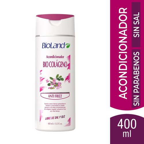 Acondicionador Bioland Bio Colágeno Anti frizz - 400 ml
