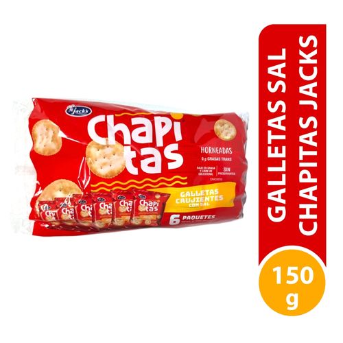 Galletas Jacks chapitas - 150 g