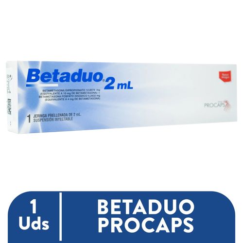 Betaduo Procaps 2 Ml Susp 1 Ampolla, Precio indicado por unidad