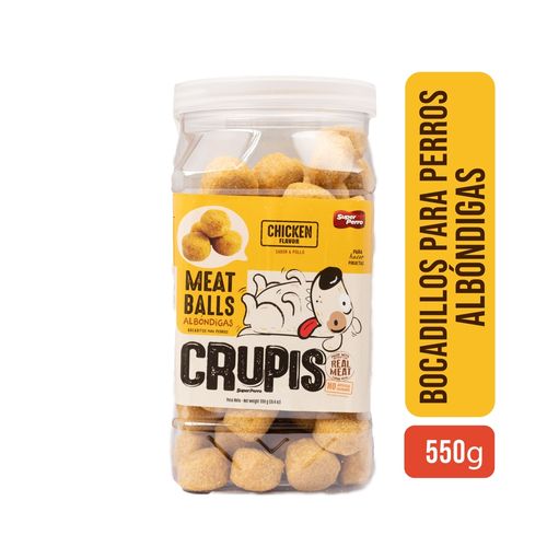 Bocaditos Super Perro crupis albóndigas sabor a pollo - 550 g