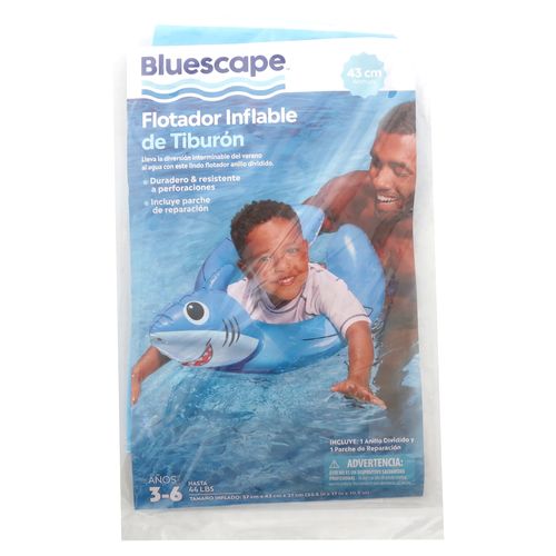 Flotador inflable Bluescape dona tiburón