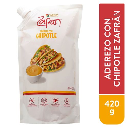 Aderezo Chipotle Zafran 420 G
