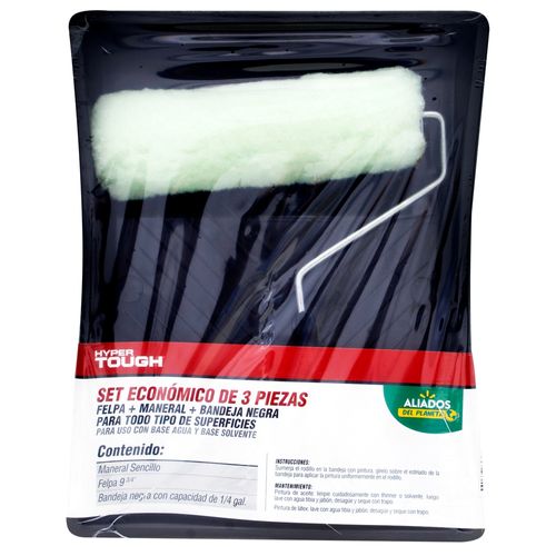 Set de pintura Hyper Tough económico - 3 Pzas