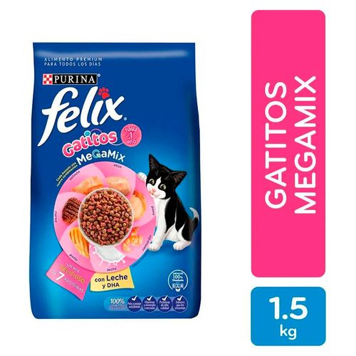 Alimento para Gatitos Felix Megamix 1.5 kg