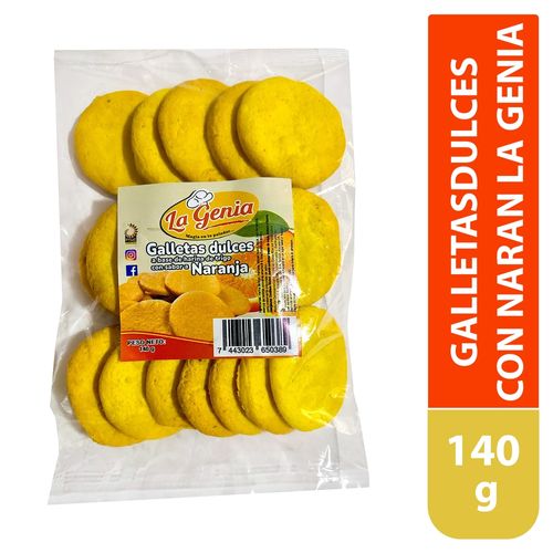 Galletasdulcesconnaran La Genia 140 Gr
