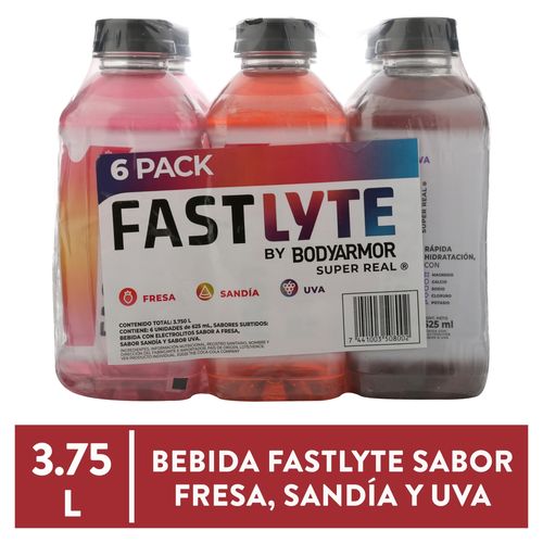 6 Pk Mixto Fastlyte 625 Ml