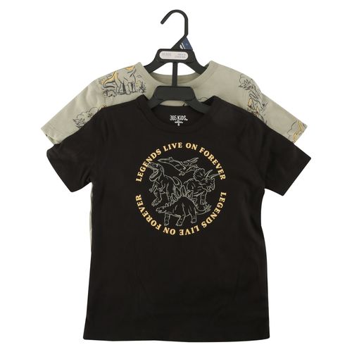 Set De 2 Camisa Para Ninos