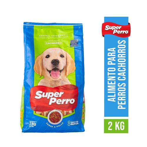 Alimento Super Perro Cachorro - 2 kg