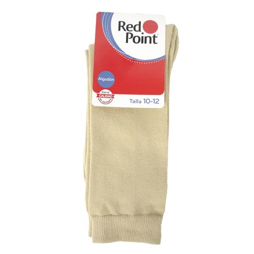 Calcetín Casual Red Point Para Niño En Color Beige - Talla 3-5