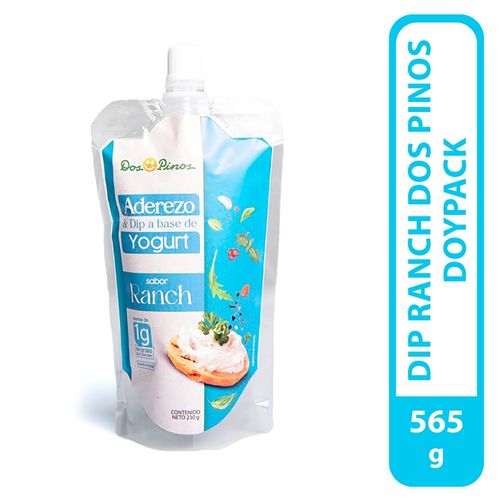 Aderezo Dos Pinos yogurt ranch doypack - 230 g