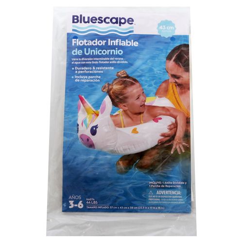 Flotador inflable Bluescape dona unicornio
