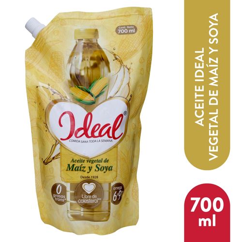 Aceite Ideal Maiz Doypack 700ml