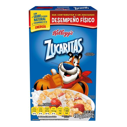 Cereal Kelloggs Zucaritas Sabor Original - 490 g