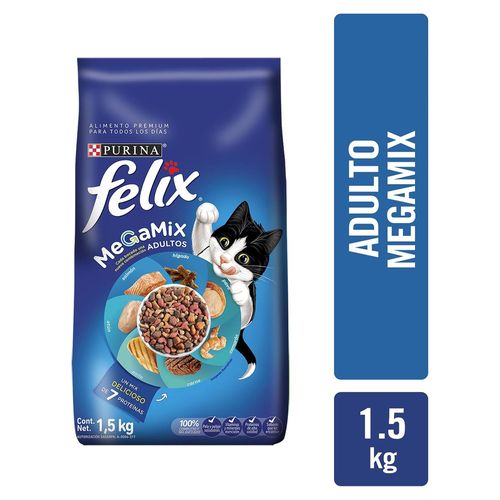 Alimento Purina Felix megamix - 1.5 kg