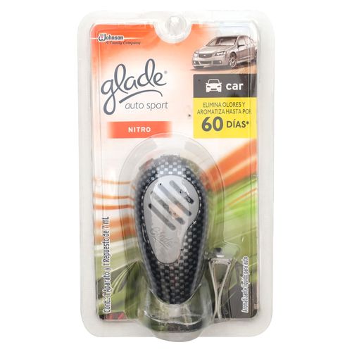 Auto Sport Glade Nitro Aparato - 7Ml