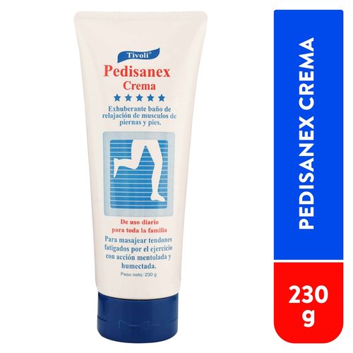 Crema refrescante Trivoli pedisanex para relajación de musculos piernas y pies - 230 g