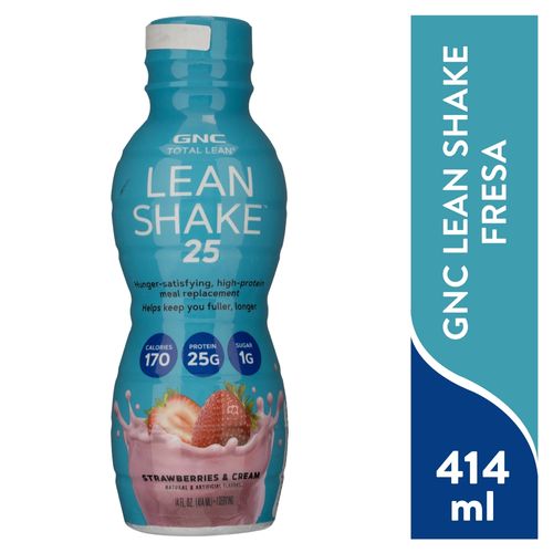 Gnc Lean Shake Fresa 414 ml