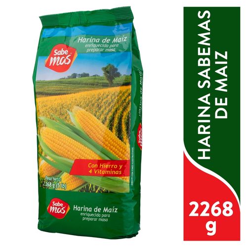 Harina Sabemas De Maíz - 2268g