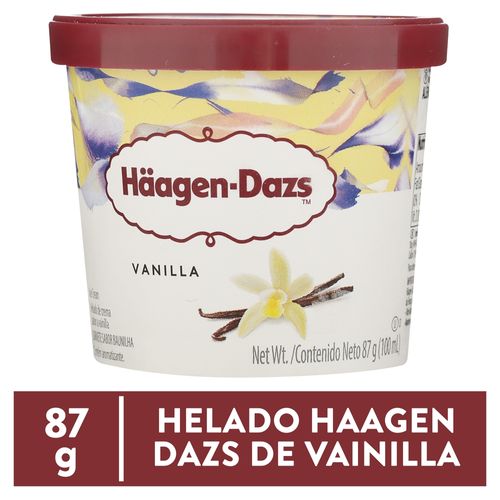 Helado Häagen Dazs de vainilla - 87 g