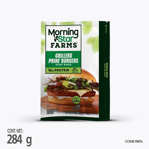 Tortas Morning Star Farms Vegetarianas - 284 g