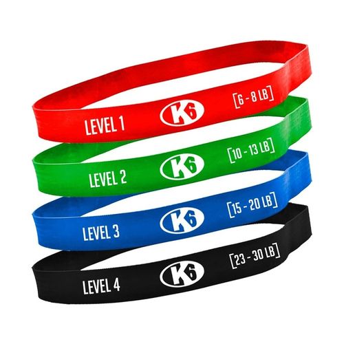 Bandas cerradas K6 de resistencia set