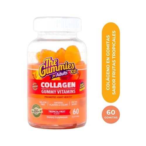 Colageno en Gomitas The Gummies sabor a frutas tropicales - 60 uds