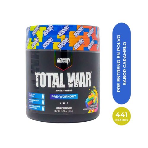 Pre Entreno Redcon1 sabor a candy de 30 servidas - 441 g