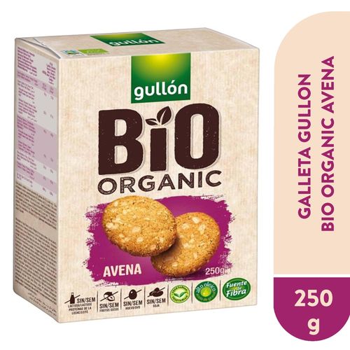 Galleta Gullón bio orgánica avena - 250 g