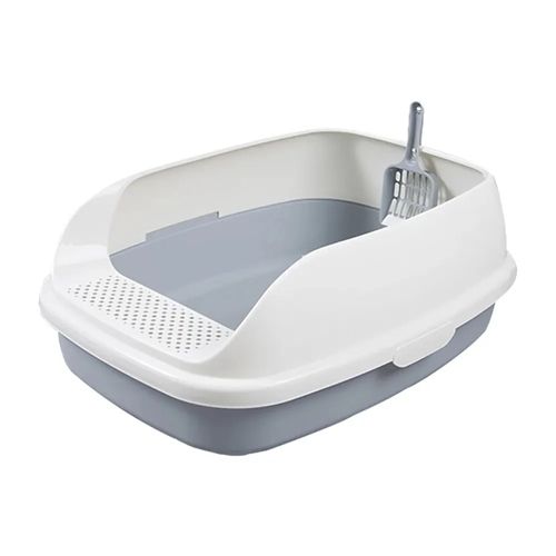 Caja Para Arena De Gato Bio Oikos Con Pala Mediana