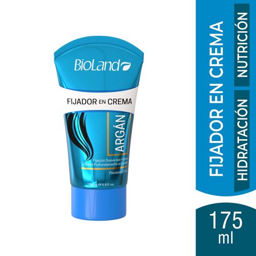 Crema Fijadora Bioland Argan Hidratación y Brillo - 175 ml