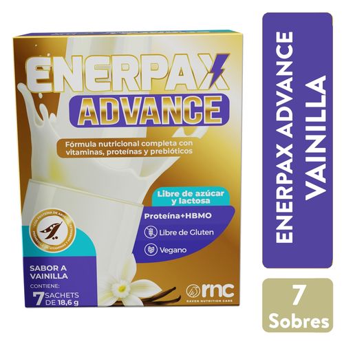Enerpax RNC Advance Vainilla - 7 Sobres